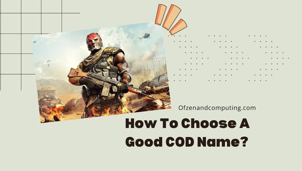 Como escolher um bom nome de COD?