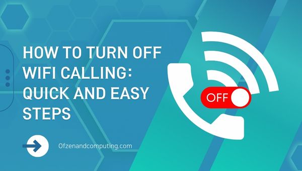 วิธีปิดการโทรผ่าน WiFi บนอุปกรณ์ต่างๆ [Quick & Easy]