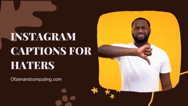 Instagram Captions For Haters (Let 'Em Know Who's Boss)