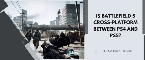 Battlefield 5 ข้ามแพลตฟอร์มระหว่าง PS4 และ PS5 หรือไม่