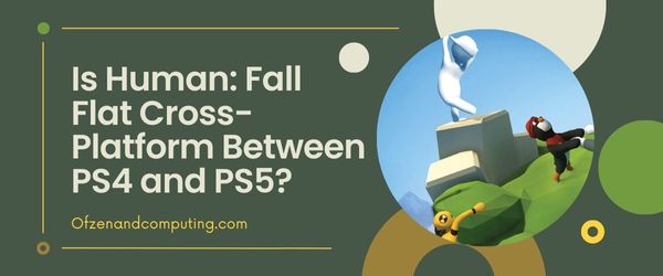 Czy Human: Fall Flat jest międzyplatformowe między PS4 a PS5?