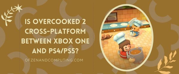 Is Overcooked 2 platformonafhankelijk tussen Xbox One en PS4/PS5?