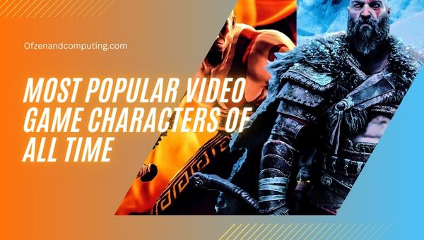 Les 70 personnages de jeux vidéo les plus populaires de tous les temps