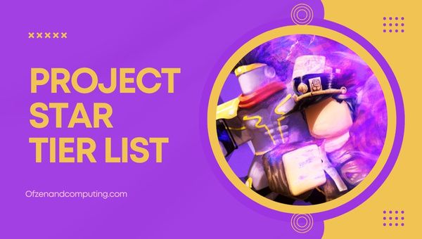 Project Star Tier List ([nmf] [cy]) Лучшие стенды и стили