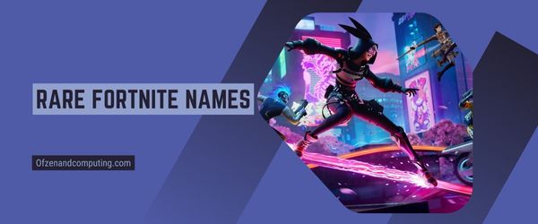 Nomes raros de Fortnite 2023 (nomes de usuário)