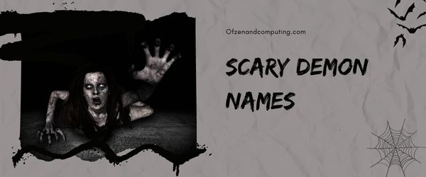 Scary Demon Names