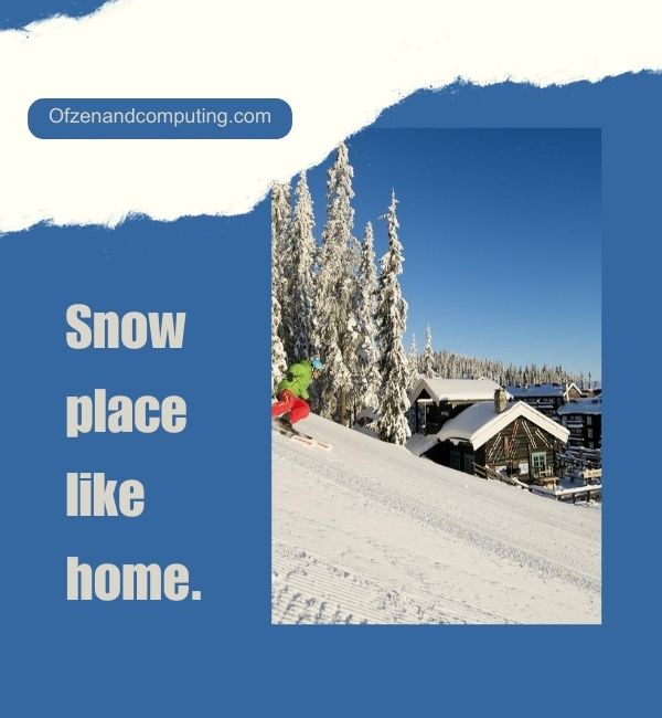 Schneesturm-Untertitel für Instagram (2024)
