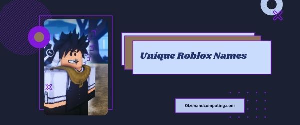 Idea Nama Roblox Unik 2023 (Nama Pengguna)