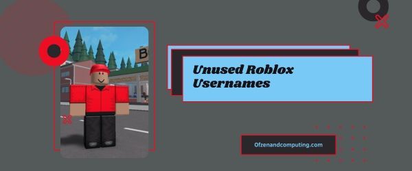 Idéias de nomes de usuário Roblox não utilizados 2023 (Nomes)