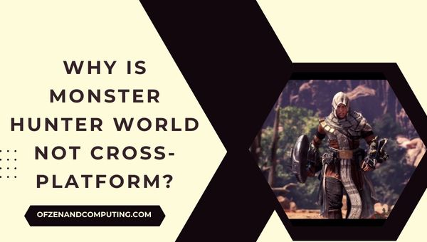 Por que o Monster Hunter World não é multiplataforma?