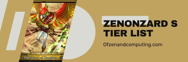 قائمة فئات Zenonzard S (2023)