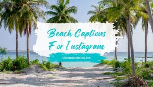 Stranduntertitel für Instagram ([cy]) Sunny Smiles Ahead
