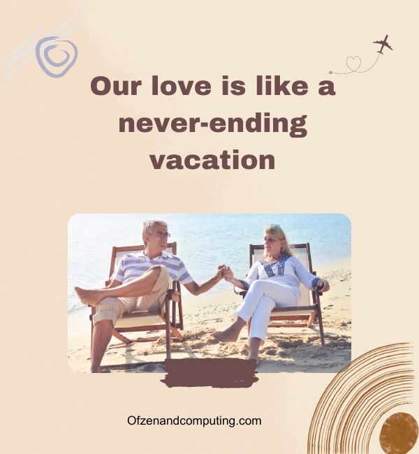 Subtítulos de vacaciones en pareja para Instagram (2024)