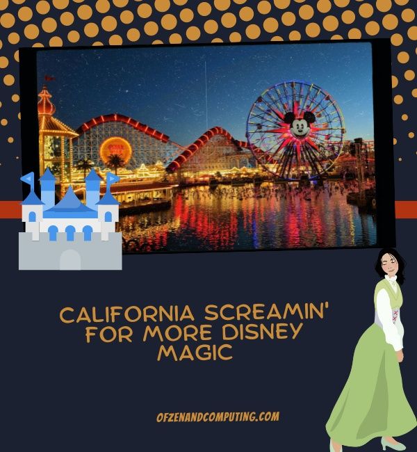Didascalie Instagram di Disney California Adventure (2024)