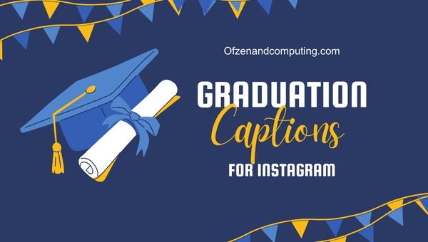 Légendes de remise des diplômes pour Instagram ([cy]) Vers l'avenir
