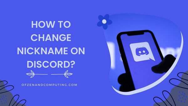 Como mudar o apelido no Discord?
