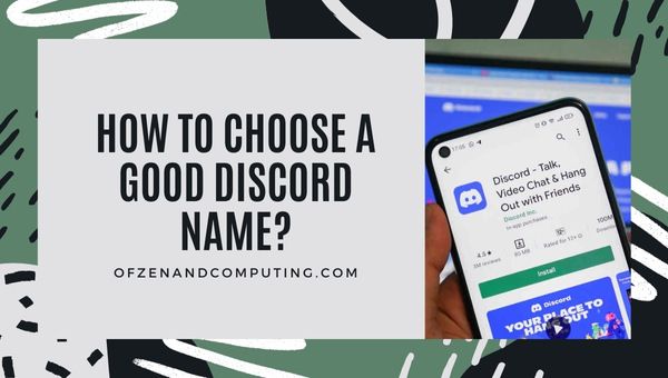 Como escolher um bom nome de discórdia?