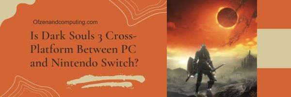 Dark Souls 3 è multipiattaforma tra PC e Nintendo Switch?