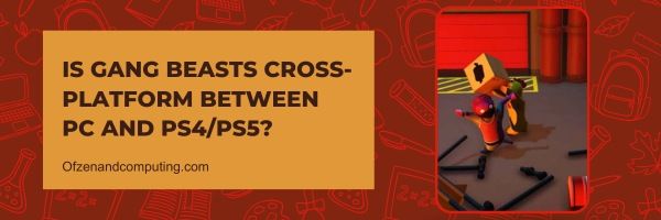 Is Gang Beasts cross-platform tussen pc en PS4/PS5?