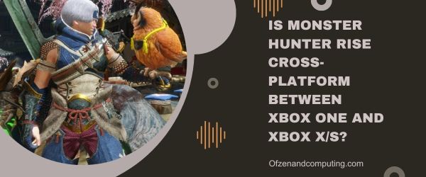 ¿Monster Hunter Rise es multiplataforma entre Xbox One y Xbox Series X/S?