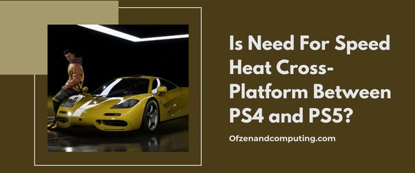 هل نيد فور سبيد هيت عبر منصة بين PS4 و PS5؟