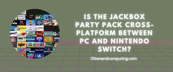 Czy pakiet Jackbox Party Pack jest wieloplatformowy między komputerem a konsolą Nintendo Switch?