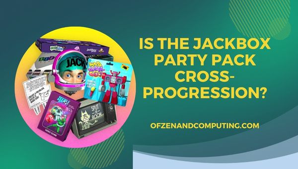 Is de Jackbox Party Pack cross-progressie in 2024?