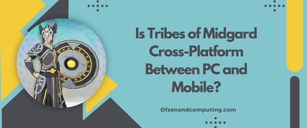 ¿Tribes of Midgard es multiplataforma entre PC y móvil?