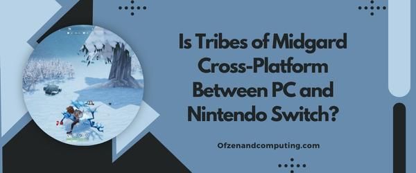 Onko Tribes of Midgard Cross-Platform PC:n ja Nintendo Switchin välillä?