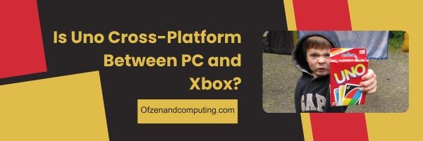 Onko Uno Cross-Platform PC:n ja Xboxin välillä?