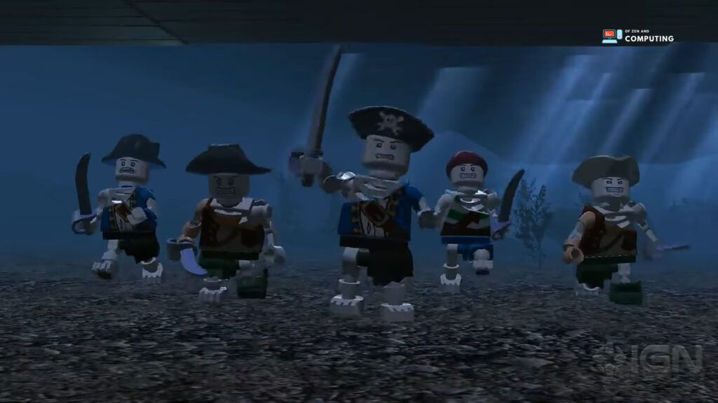 Lego Pirates of the Caribbean วิดีโอเกม