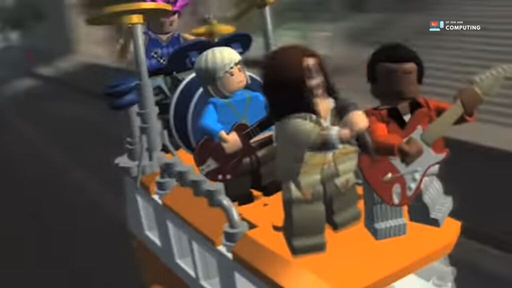 banda de rock Lego