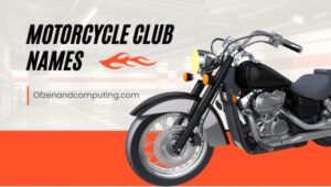 Noms de clubs de moto ([cy]) Noms de motards sympas et amusants