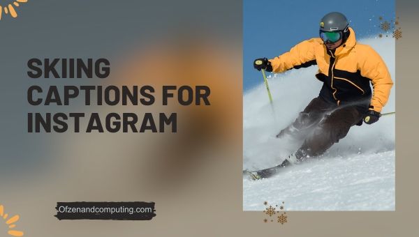 Kapsyen Ski Sejuk Untuk Instagram ([cy]) Lucu, Pandai