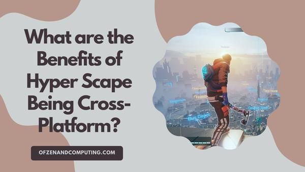 Wat zijn de voordelen van het feit dat Hyper Scape platformonafhankelijk is?