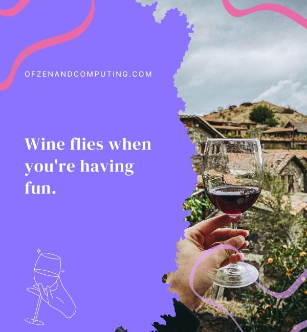 Subtítulos de vino ingeniosos para Instagram (2024)