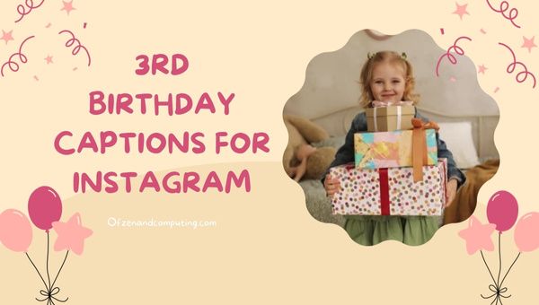 Caption Ulang Tahun ke 3 Untuk Instagram ([cy]) Lucu, Keren