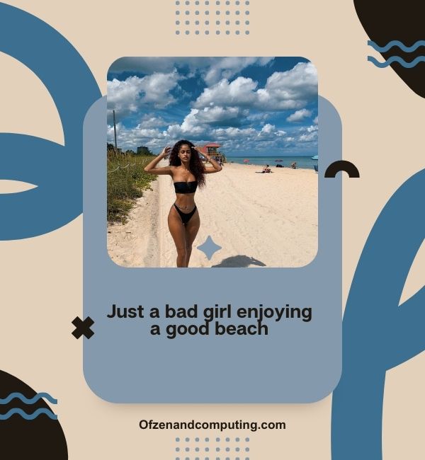 Légendes de Baddie Beach pour Instagram (2024)