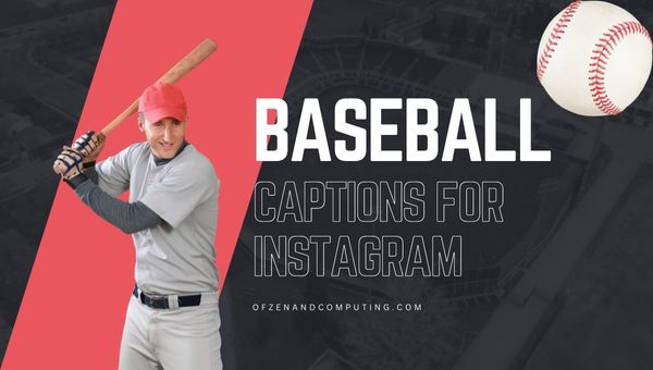 Plus de 3900 légendes de baseball pour Instagram ([cy]) Courtes, drôles