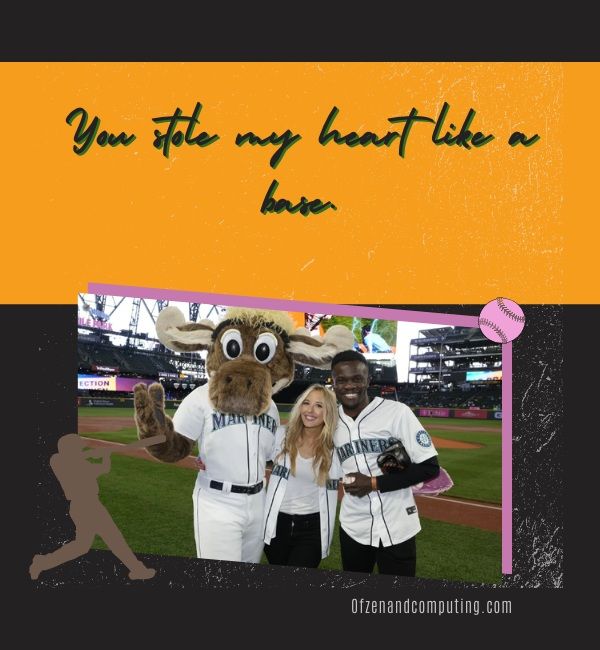 Baseball Instagram -tekstit pariskunnille (2023)