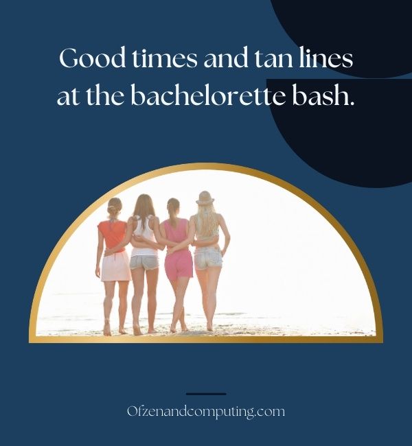 คำบรรยาย Beach Bachelorette สำหรับ Instagram (2023)