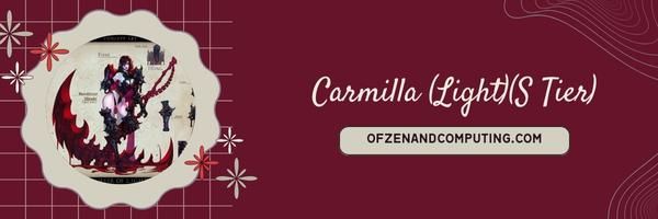 Carmilla (légère) (niveau S)