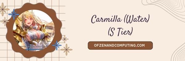 Carmilla (Water) (S-niveau)