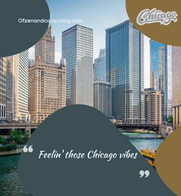 Légendes de la ville de Chicago pour Instagram (2023)