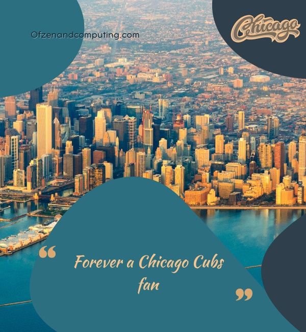 Untertitel der Chicago Cubs für Instagram (2023)
