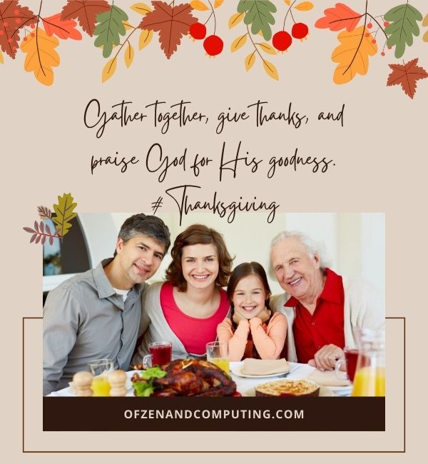 Christelijke Thanksgiving-bijschriften voor Instagram (2024)
