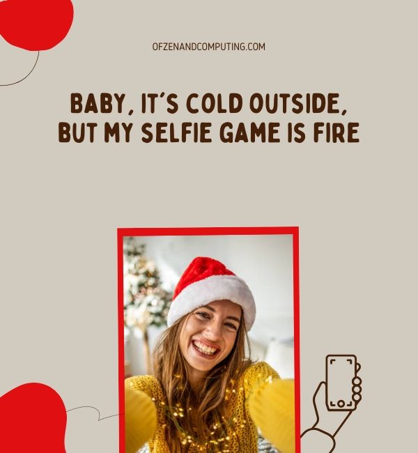 Świąteczne podpisy do selfie na Instagramie