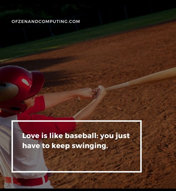 Clevere Baseball-Untertitel für Instagram (2023)
