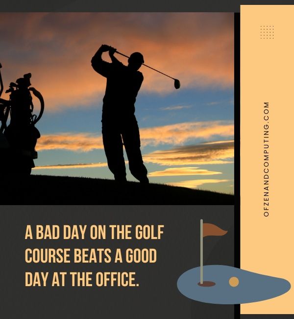 Clever Golf -tekstit Instagramiin (2024)