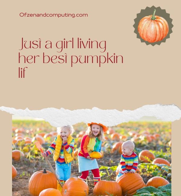 Clever Pumpkin Patch -tekstit Instagramiin (2023)